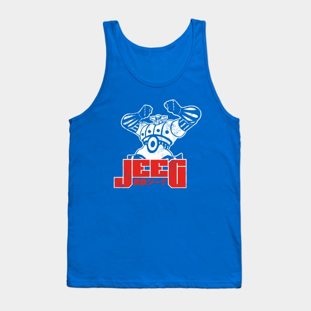 062 Jeeg Robot Tank Top by Yexart